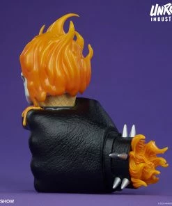 Ghost Rider: One Scoops Designer Collectible Toy By Unruly Industries™ By Erik Scoggan