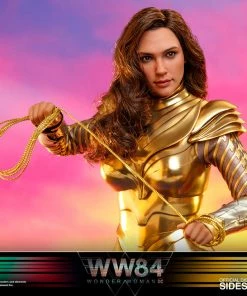 Golden Armor Wonder Woman Sixth Scale Figure By Hot Toys Movie Masterpiece Series - Wonder Woman 1984