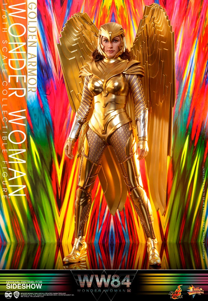 Buy 🥰 Golden Armor Wonder 👩 Woman Sixth Scale Figure By Hot Toys Movie Masterpiece Series - Wonder 👩 Woman 1984 ⭐ 5 Golden Armor Wonder Woman Sixth Scale Figure By Hot Toys Movie Masterpiece Series - Wonder Woman 1984