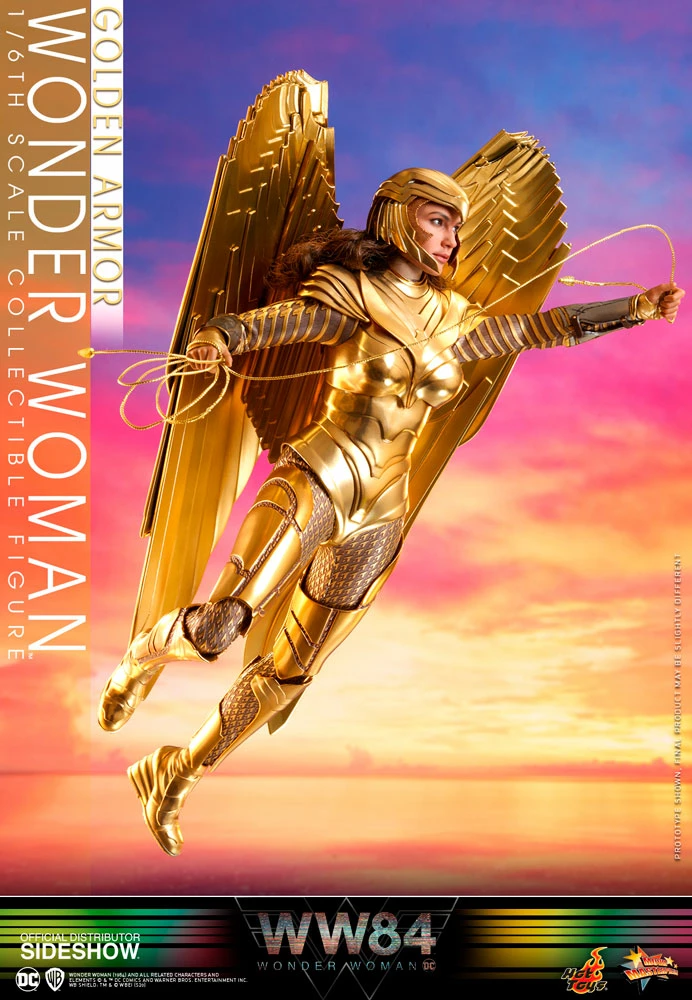 Buy 🥰 Golden Armor Wonder 👩 Woman Sixth Scale Figure By Hot Toys Movie Masterpiece Series - Wonder 👩 Woman 1984 ⭐ 7 Golden Armor Wonder Woman Sixth Scale Figure By Hot Toys Movie Masterpiece Series - Wonder Woman 1984