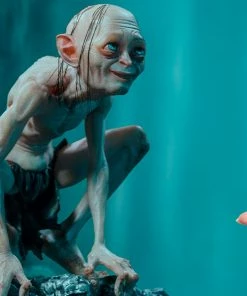 SIDESHOW COLLECTIBLES Gollum Deluxe 1:10 Scale Statue By Iron Studios The Lord Of The Rings - Art Scale 1:10 Sideshow