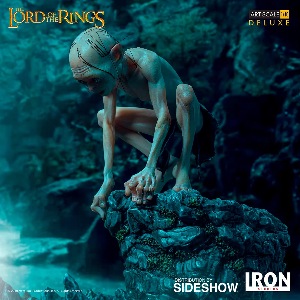 Budget ๐ SIDESHOW COLLECTIBLES Gollum Deluxe 1:10 Scale Statue By Iron Studios The Lord Of The Rings - Art Scale 1:10 Sideshow ๐ 3 SIDESHOW COLLECTIBLES Gollum Deluxe 1:10 Scale Statue By Iron Studios The Lord Of The Rings - Art Scale 1:10 Sideshow
