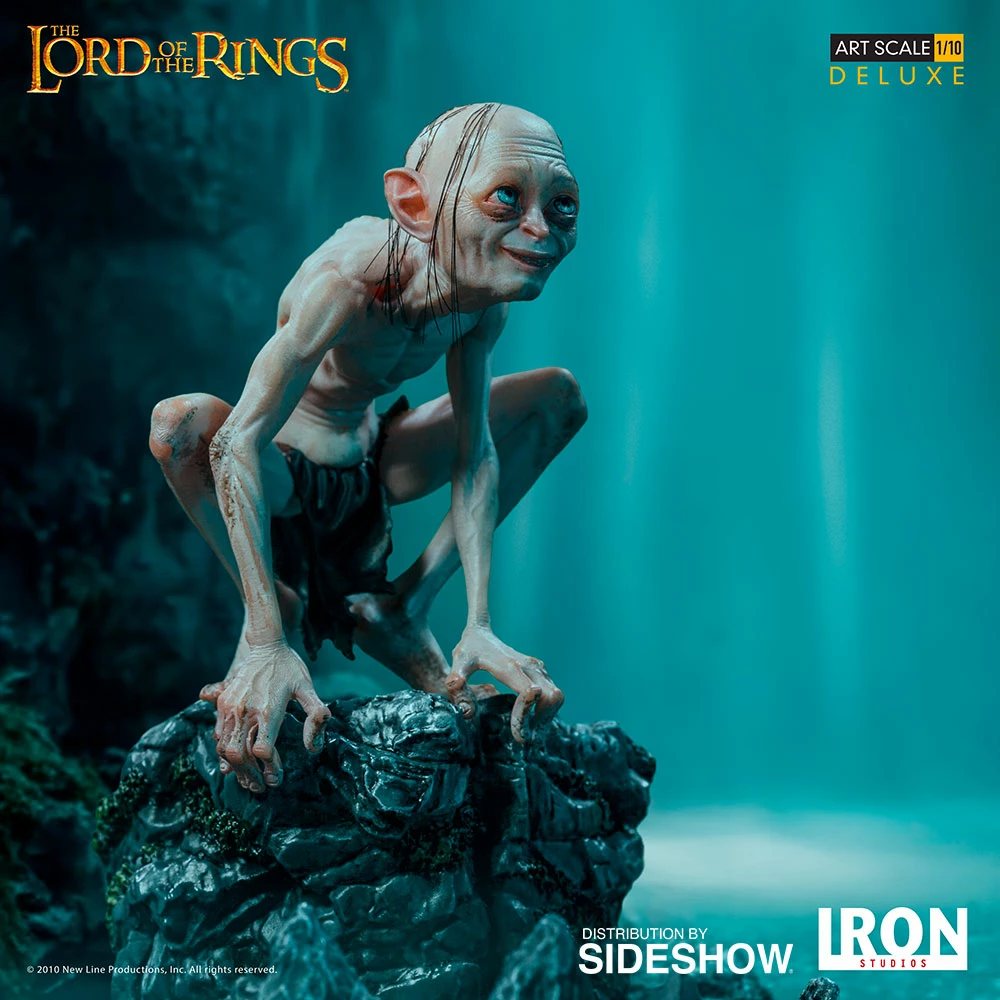 Budget ๐ SIDESHOW COLLECTIBLES Gollum Deluxe 1:10 Scale Statue By Iron Studios The Lord Of The Rings - Art Scale 1:10 Sideshow ๐ 4 SIDESHOW COLLECTIBLES Gollum Deluxe 1:10 Scale Statue By Iron Studios The Lord Of The Rings - Art Scale 1:10 Sideshow