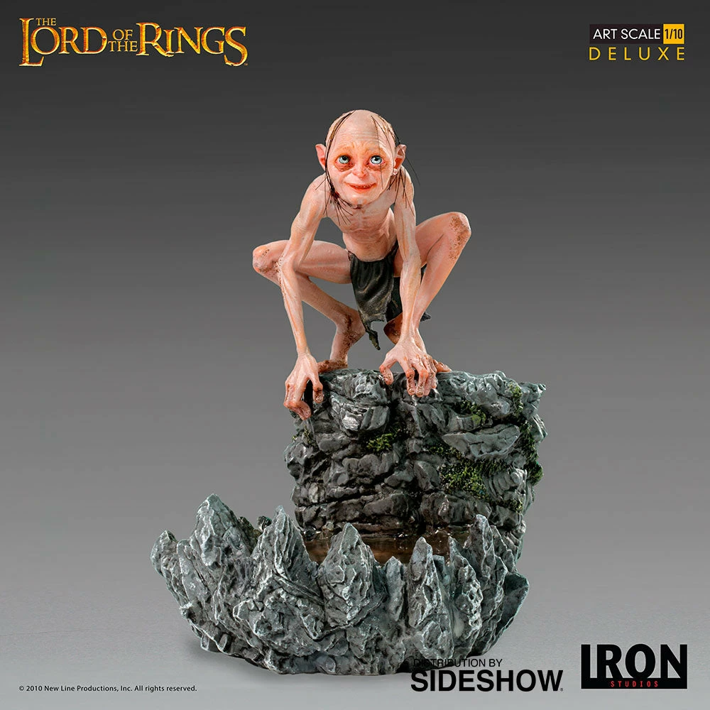 Budget ๐ SIDESHOW COLLECTIBLES Gollum Deluxe 1:10 Scale Statue By Iron Studios The Lord Of The Rings - Art Scale 1:10 Sideshow ๐ 9 SIDESHOW COLLECTIBLES Gollum Deluxe 1:10 Scale Statue By Iron Studios The Lord Of The Rings - Art Scale 1:10 Sideshow