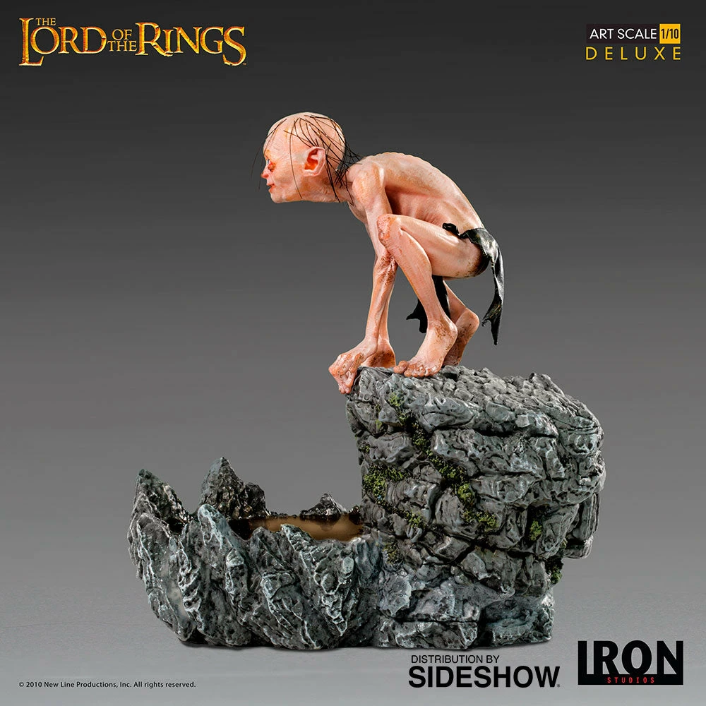 Budget ๐ SIDESHOW COLLECTIBLES Gollum Deluxe 1:10 Scale Statue By Iron Studios The Lord Of The Rings - Art Scale 1:10 Sideshow ๐ 12 SIDESHOW COLLECTIBLES Gollum Deluxe 1:10 Scale Statue By Iron Studios The Lord Of The Rings - Art Scale 1:10 Sideshow