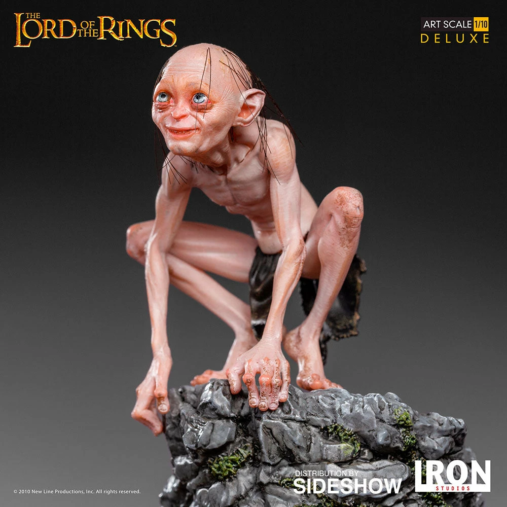 Budget ๐ SIDESHOW COLLECTIBLES Gollum Deluxe 1:10 Scale Statue By Iron Studios The Lord Of The Rings - Art Scale 1:10 Sideshow ๐ 7 SIDESHOW COLLECTIBLES Gollum Deluxe 1:10 Scale Statue By Iron Studios The Lord Of The Rings - Art Scale 1:10 Sideshow