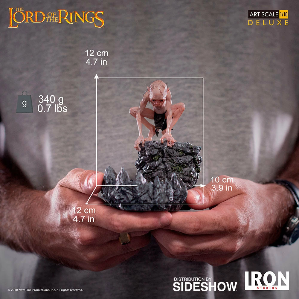 Budget ๐ SIDESHOW COLLECTIBLES Gollum Deluxe 1:10 Scale Statue By Iron Studios The Lord Of The Rings - Art Scale 1:10 Sideshow ๐ 14 SIDESHOW COLLECTIBLES Gollum Deluxe 1:10 Scale Statue By Iron Studios The Lord Of The Rings - Art Scale 1:10 Sideshow