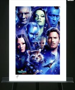 Hot Pop Cultures Store Art Work Murals & Prints Guardians Of The Galaxy Vol. 2 Fine Art Print By Artist Tsuneo Sanda. Art Print By Sideshow Collectibles