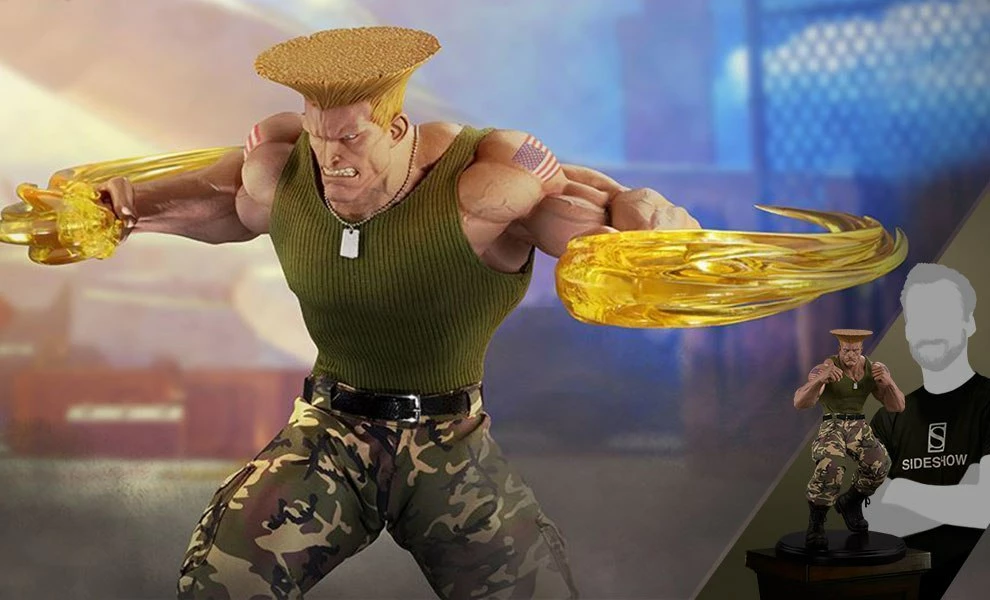 Deals 👏 Guile Ultimate By PCS Collectibles - Street Fighter 🥰 1 Guile Ultimate By PCS Collectibles - Street Fighter