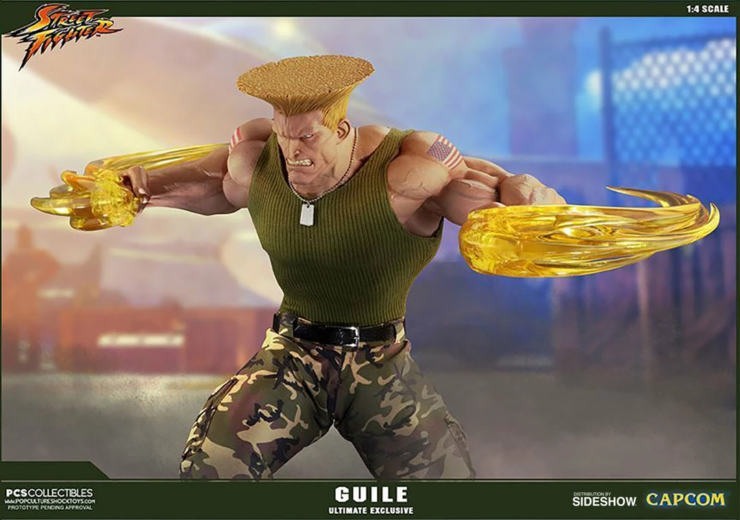 Deals 👏 Guile Ultimate By PCS Collectibles - Street Fighter 🥰 5 Guile Ultimate By PCS Collectibles - Street Fighter