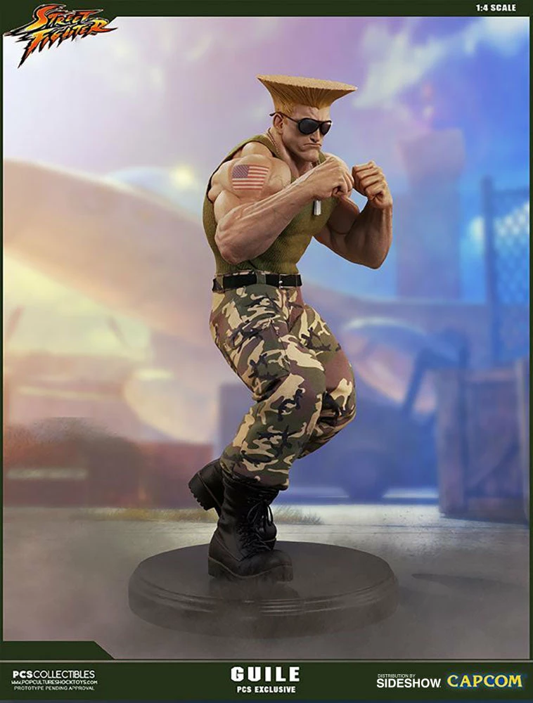 Deals 👏 Guile Ultimate By PCS Collectibles - Street Fighter 🥰 3 Guile Ultimate By PCS Collectibles - Street Fighter