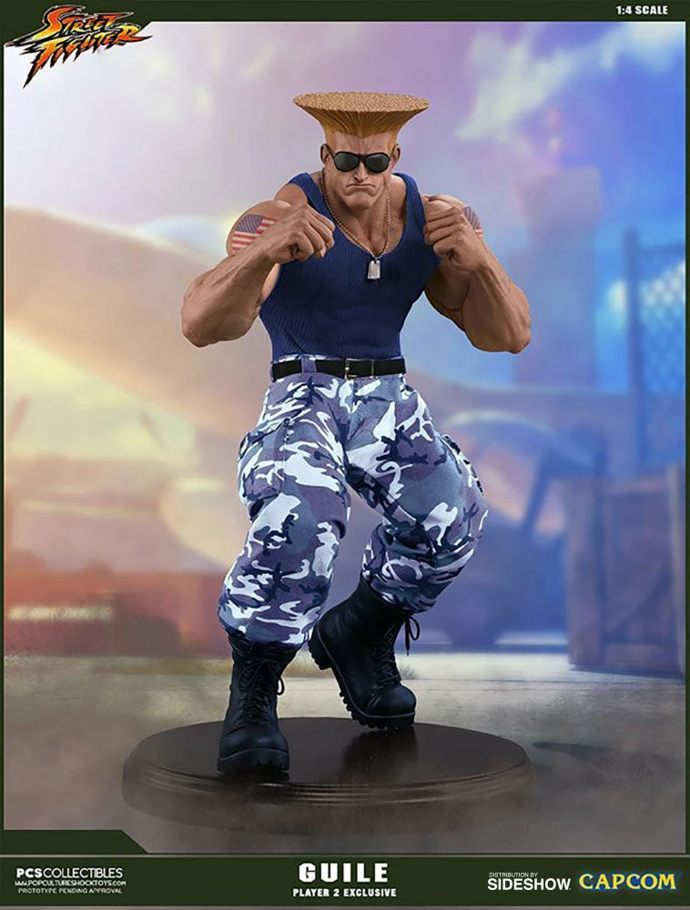 Deals 👏 Guile Ultimate By PCS Collectibles - Street Fighter 🥰 2 Guile Ultimate By PCS Collectibles - Street Fighter
