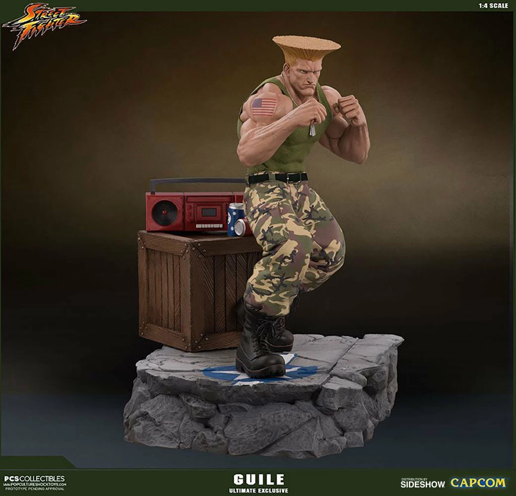 Deals 👏 Guile Ultimate By PCS Collectibles - Street Fighter 🥰 7 Guile Ultimate By PCS Collectibles - Street Fighter