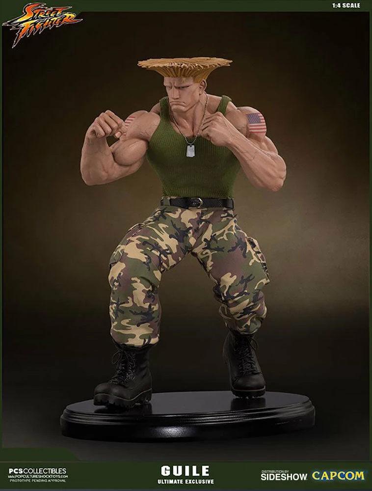 Deals 👏 Guile Ultimate By PCS Collectibles - Street Fighter 🥰 22 Guile Ultimate By PCS Collectibles - Street Fighter