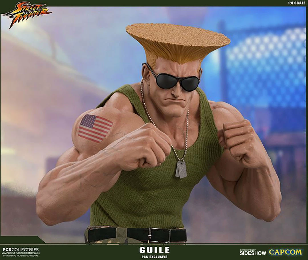 Deals 👏 Guile Ultimate By PCS Collectibles - Street Fighter 🥰 21 Guile Ultimate By PCS Collectibles - Street Fighter