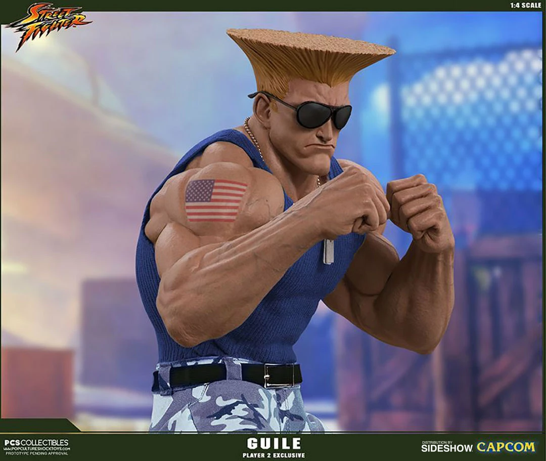 Deals 👏 Guile Ultimate By PCS Collectibles - Street Fighter 🥰 19 Guile Ultimate By PCS Collectibles - Street Fighter