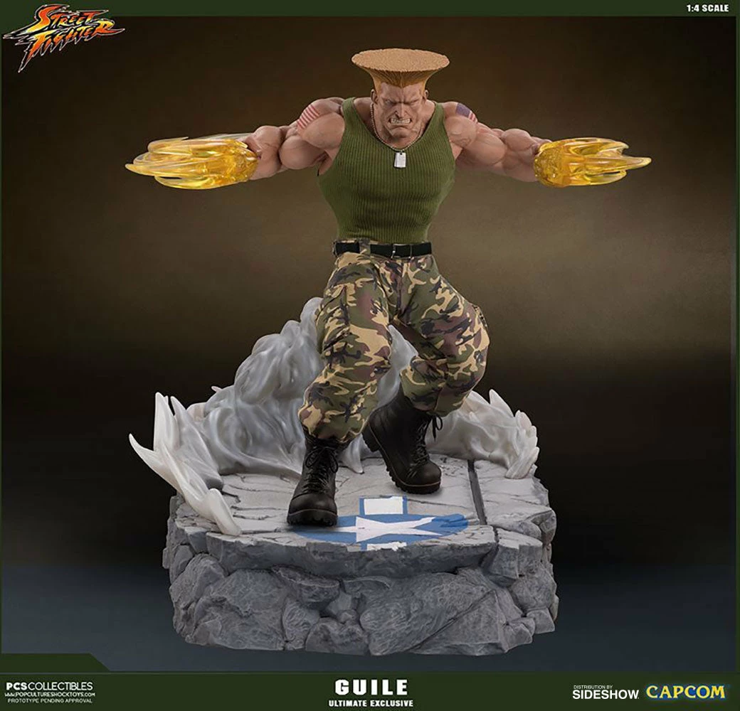 Deals 👏 Guile Ultimate By PCS Collectibles - Street Fighter 🥰 18 Guile Ultimate By PCS Collectibles - Street Fighter
