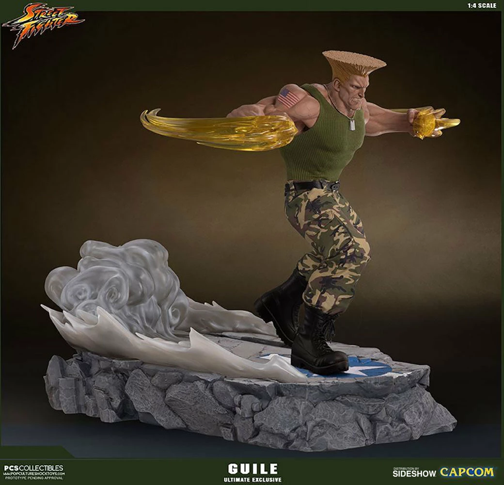 Deals 👏 Guile Ultimate By PCS Collectibles - Street Fighter 🥰 16 Guile Ultimate By PCS Collectibles - Street Fighter