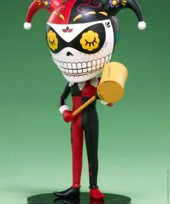 Hot Sale 🤩 Harley Quinn Calavera Designer Collectible Toy By Unruly Industries™ By Jose Pulido 🌟 53 Harley Quinn Calavera Designer Collectible Toy By Unruly Industries™ By Jose Pulido