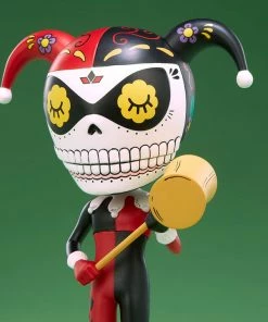 Hot Sale 🤩 Harley Quinn Calavera Designer Collectible Toy By Unruly Industries™ By Jose Pulido 🌟 30 Harley Quinn Calavera Designer Collectible Toy By Unruly Industries™ By Jose Pulido