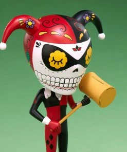 Hot Sale 🤩 Harley Quinn Calavera Designer Collectible Toy By Unruly Industries™ By Jose Pulido 🌟 33 Harley Quinn Calavera Designer Collectible Toy By Unruly Industries™ By Jose Pulido