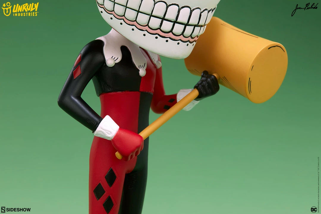 Hot Sale 🤩 Harley Quinn Calavera Designer Collectible Toy By Unruly Industries™ By Jose Pulido 🌟 25 Harley Quinn Calavera Designer Collectible Toy By Unruly Industries™ By Jose Pulido