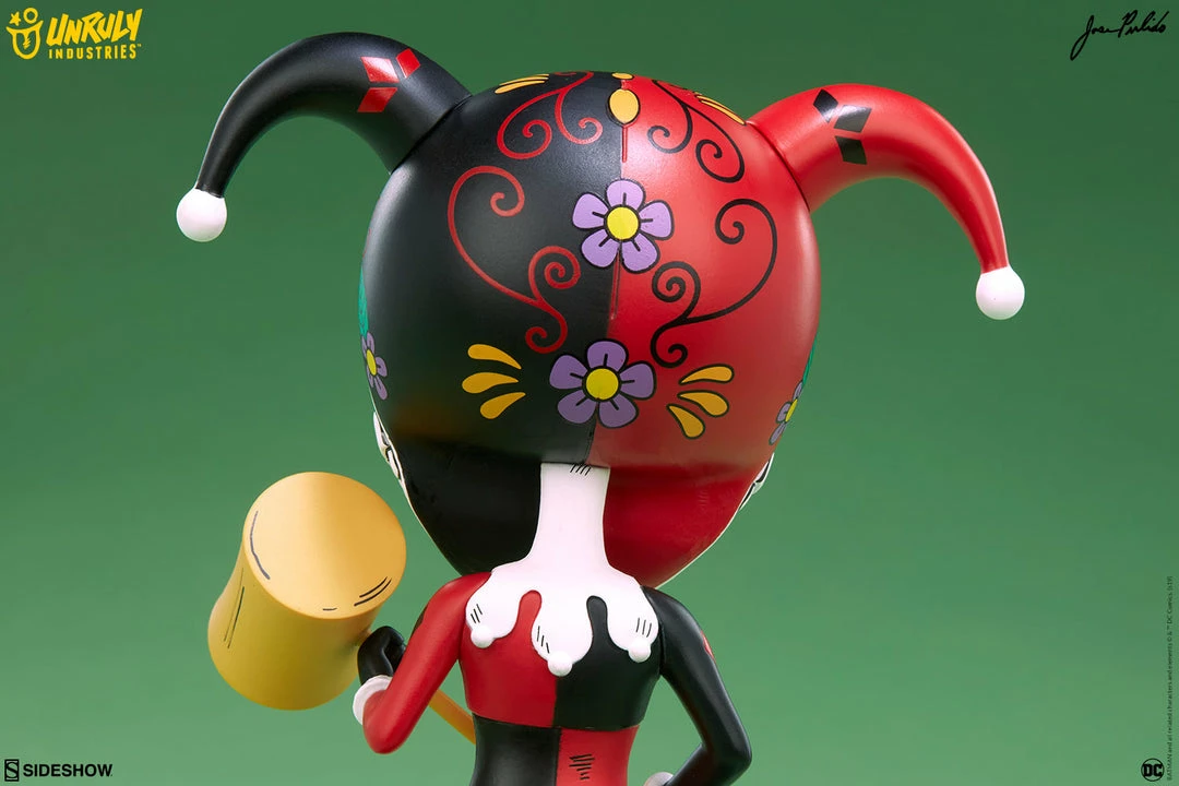 Hot Sale 🤩 Harley Quinn Calavera Designer Collectible Toy By Unruly Industries™ By Jose Pulido 🌟 13 Harley Quinn Calavera Designer Collectible Toy By Unruly Industries™ By Jose Pulido