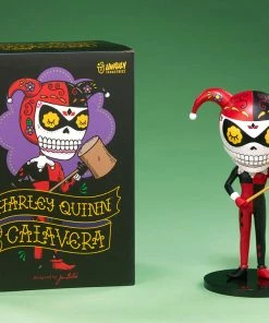 Hot Sale 🤩 Harley Quinn Calavera Designer Collectible Toy By Unruly Industries™ By Jose Pulido 🌟 40 Harley Quinn Calavera Designer Collectible Toy By Unruly Industries™ By Jose Pulido