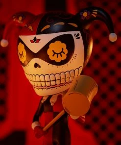 Hot Sale 🤩 Harley Quinn Calavera Designer Collectible Toy By Unruly Industries™ By Jose Pulido 🌟 49 Harley Quinn Calavera Designer Collectible Toy By Unruly Industries™ By Jose Pulido