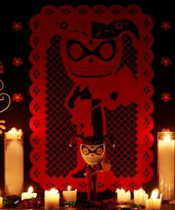 Hot Sale 🤩 Harley Quinn Calavera Designer Collectible Toy By Unruly Industries™ By Jose Pulido 🌟 48 Harley Quinn Calavera Designer Collectible Toy By Unruly Industries™ By Jose Pulido