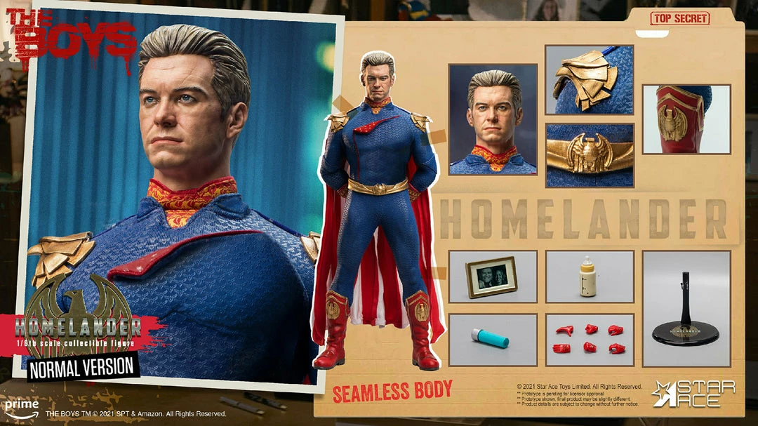 Best Sale 😀 Homelander Sixth Scale Figure By Star Ace Toys Ltd. The Boys ⌛ 12 Homelander Sixth Scale Figure By Star Ace Toys Ltd. The Boys