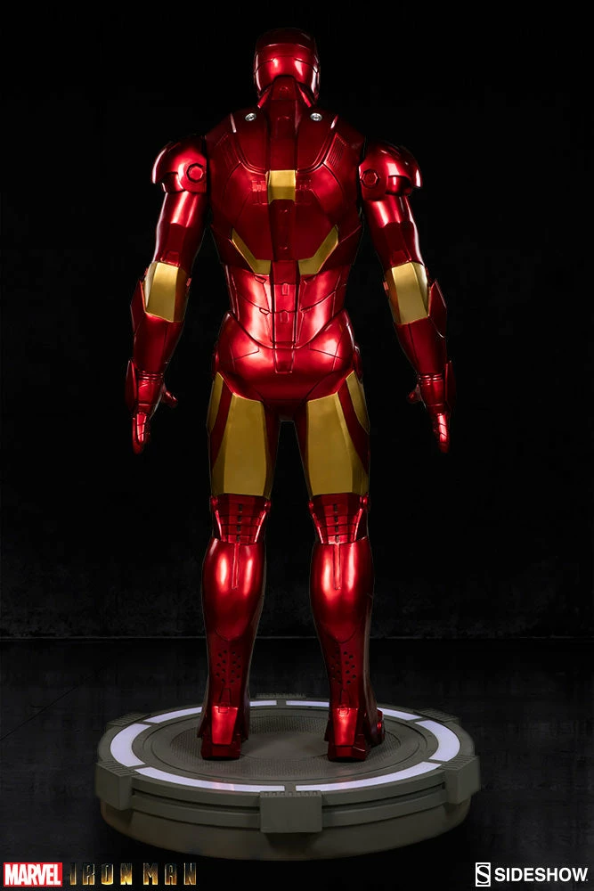 Wholesale 🎉 Avengers Earth's Heroes Iron Man Mark III Life-Size Figure By Sideshow Collectibles 🔥 7 Avengers Earth's Heroes Iron Man Mark III Life-Size Figure By Sideshow Collectibles