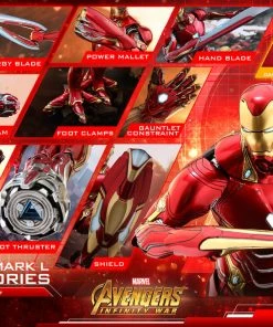 Iron Man Mark L Accessories Special Edition Collectible Set By Hot Toys Accessories Collection Series - Avengers: Infinity War Avengers Earth's Heroes