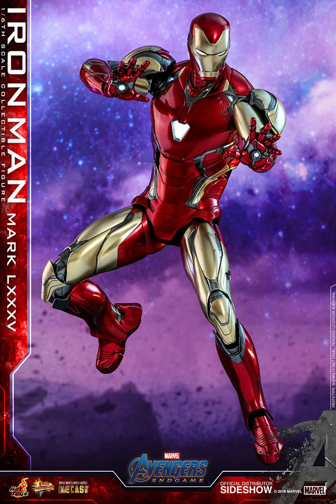 Hot Sale 🌟 Iron Man Mark LXXXV Sixth Scale Figure By Hot Toys DIECAST - Avengers: Endgame - Movie Masterpiece Series 🤩 18 Iron Man Mark LXXXV Sixth Scale Figure By Hot Toys DIECAST - Avengers: Endgame - Movie Masterpiece Series