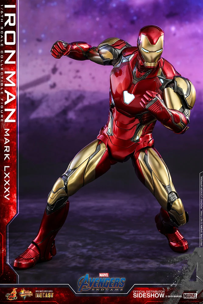 Hot Sale 🌟 Iron Man Mark LXXXV Sixth Scale Figure By Hot Toys DIECAST - Avengers: Endgame - Movie Masterpiece Series 🤩 17 Iron Man Mark LXXXV Sixth Scale Figure By Hot Toys DIECAST - Avengers: Endgame - Movie Masterpiece Series