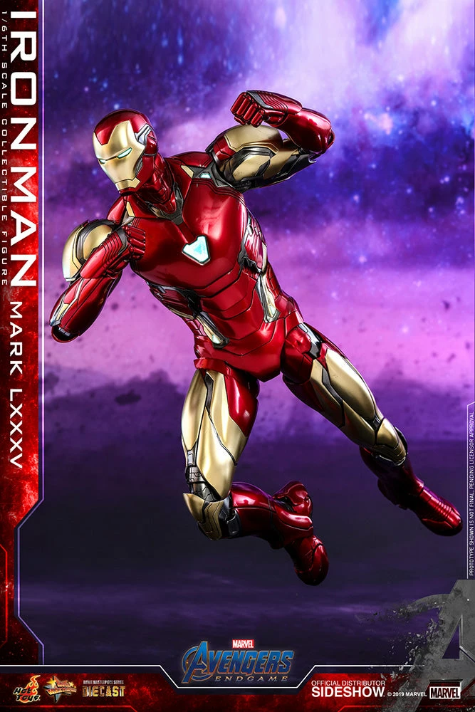 Hot Sale 🌟 Iron Man Mark LXXXV Sixth Scale Figure By Hot Toys DIECAST - Avengers: Endgame - Movie Masterpiece Series 🤩 16 Iron Man Mark LXXXV Sixth Scale Figure By Hot Toys DIECAST - Avengers: Endgame - Movie Masterpiece Series