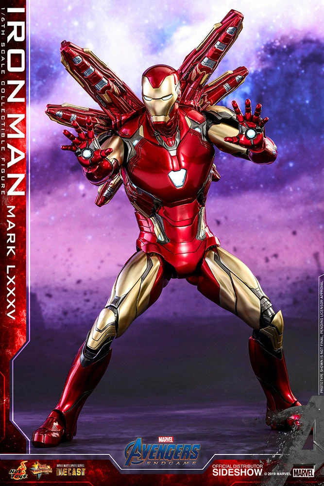 Hot Sale 🌟 Iron Man Mark LXXXV Sixth Scale Figure By Hot Toys DIECAST - Avengers: Endgame - Movie Masterpiece Series 🤩 13 Iron Man Mark LXXXV Sixth Scale Figure By Hot Toys DIECAST - Avengers: Endgame - Movie Masterpiece Series