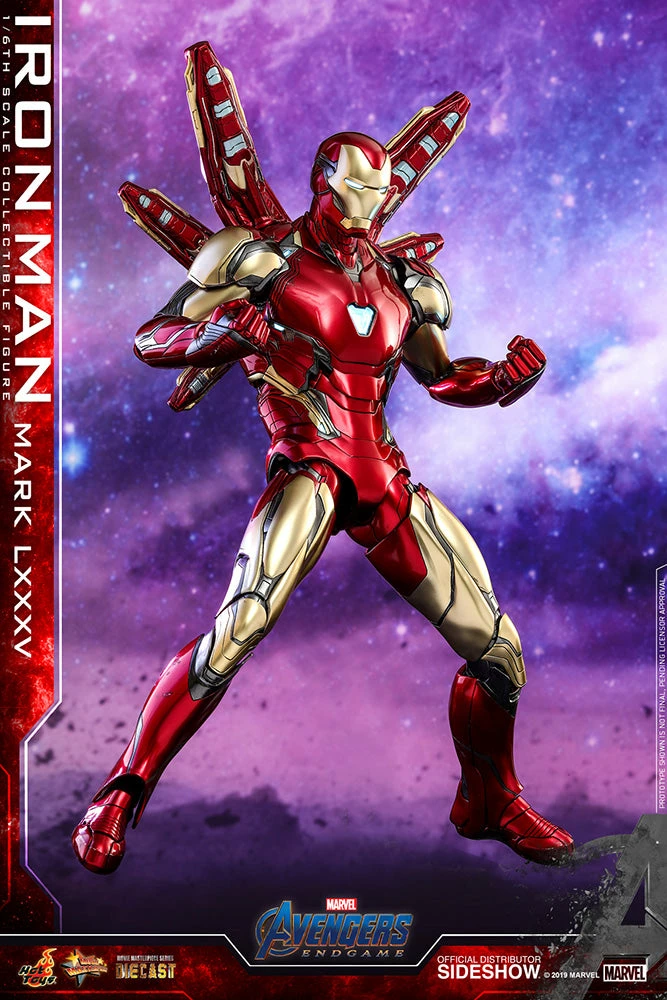 Hot Sale 🌟 Iron Man Mark LXXXV Sixth Scale Figure By Hot Toys DIECAST - Avengers: Endgame - Movie Masterpiece Series 🤩 12 Iron Man Mark LXXXV Sixth Scale Figure By Hot Toys DIECAST - Avengers: Endgame - Movie Masterpiece Series