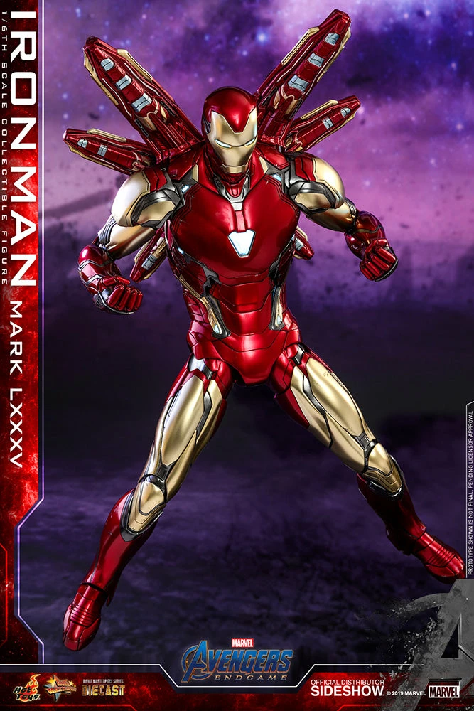 Hot Sale 🌟 Iron Man Mark LXXXV Sixth Scale Figure By Hot Toys DIECAST - Avengers: Endgame - Movie Masterpiece Series 🤩 11 Iron Man Mark LXXXV Sixth Scale Figure By Hot Toys DIECAST - Avengers: Endgame - Movie Masterpiece Series