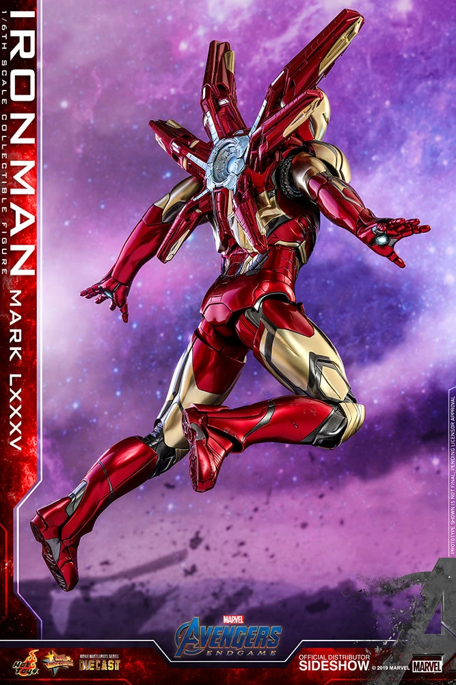 Hot Sale 🌟 Iron Man Mark LXXXV Sixth Scale Figure By Hot Toys DIECAST - Avengers: Endgame - Movie Masterpiece Series 🤩 10 Iron Man Mark LXXXV Sixth Scale Figure By Hot Toys DIECAST - Avengers: Endgame - Movie Masterpiece Series