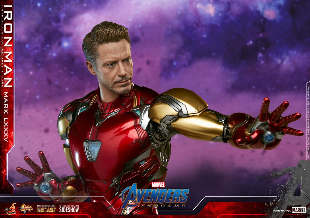 Hot Sale 🌟 Iron Man Mark LXXXV Sixth Scale Figure By Hot Toys DIECAST - Avengers: Endgame - Movie Masterpiece Series 🤩 1 Iron Man Mark LXXXV Sixth Scale Figure By Hot Toys DIECAST - Avengers: Endgame - Movie Masterpiece Series