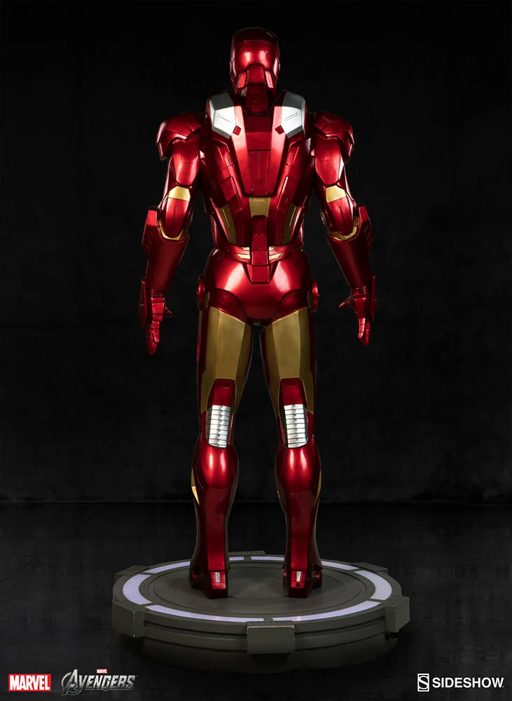 Buy 😀 Iron Man Mark VII Life-Size Figure By Sideshow Collectibles 🛒 8 Iron Man Mark VII Life-Size Figure By Sideshow Collectibles