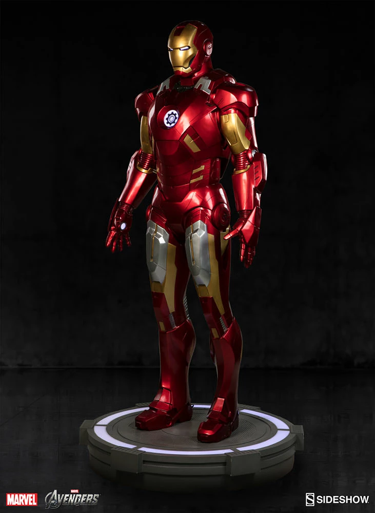 Buy 😀 Iron Man Mark VII Life-Size Figure By Sideshow Collectibles 🛒 11 Iron Man Mark VII Life-Size Figure By Sideshow Collectibles