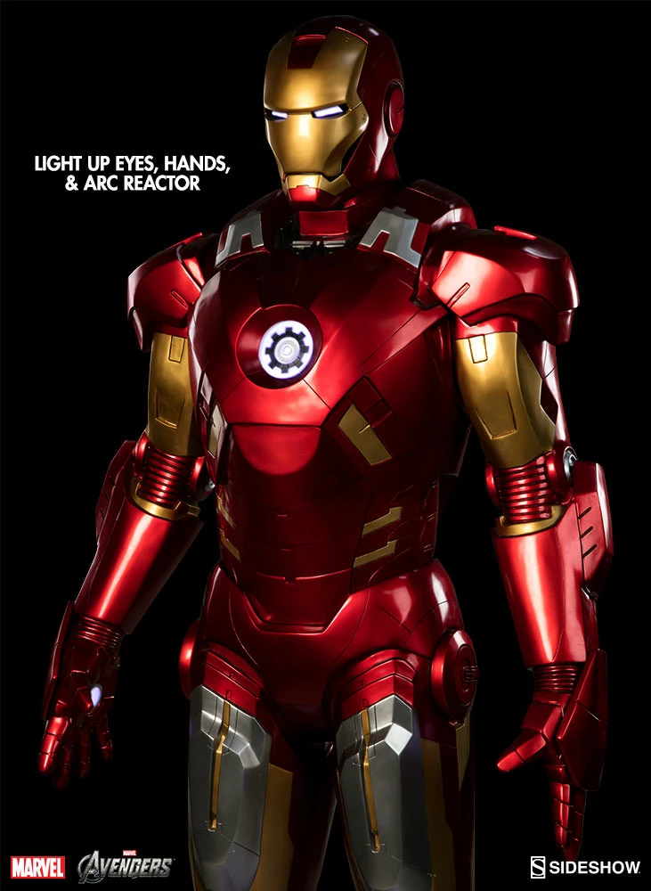 Buy 😀 Iron Man Mark VII Life-Size Figure By Sideshow Collectibles 🛒 4 Iron Man Mark VII Life-Size Figure By Sideshow Collectibles