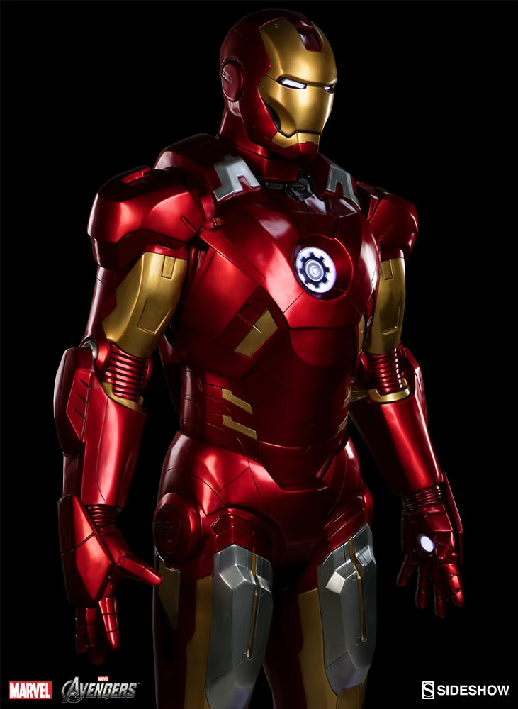 Buy 😀 Iron Man Mark VII Life-Size Figure By Sideshow Collectibles 🛒 5 Iron Man Mark VII Life-Size Figure By Sideshow Collectibles