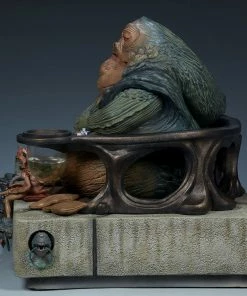 Sideshow Collectibles Jabba The Hutt And Throne Deluxe Sixth Scale Figure