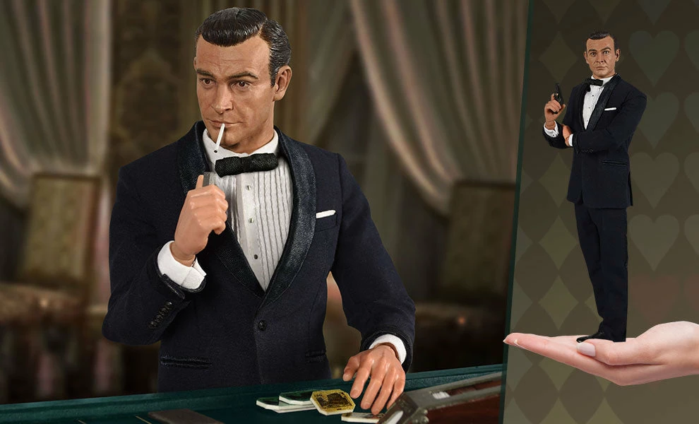 Budget 🎉 James Bond Sixth Scale Figure By BIG Chief Studios Dr. No Collection Sean Connery 1962 ✨ 1 James Bond Sixth Scale Figure By BIG Chief Studios Dr. No Collection Sean Connery 1962
