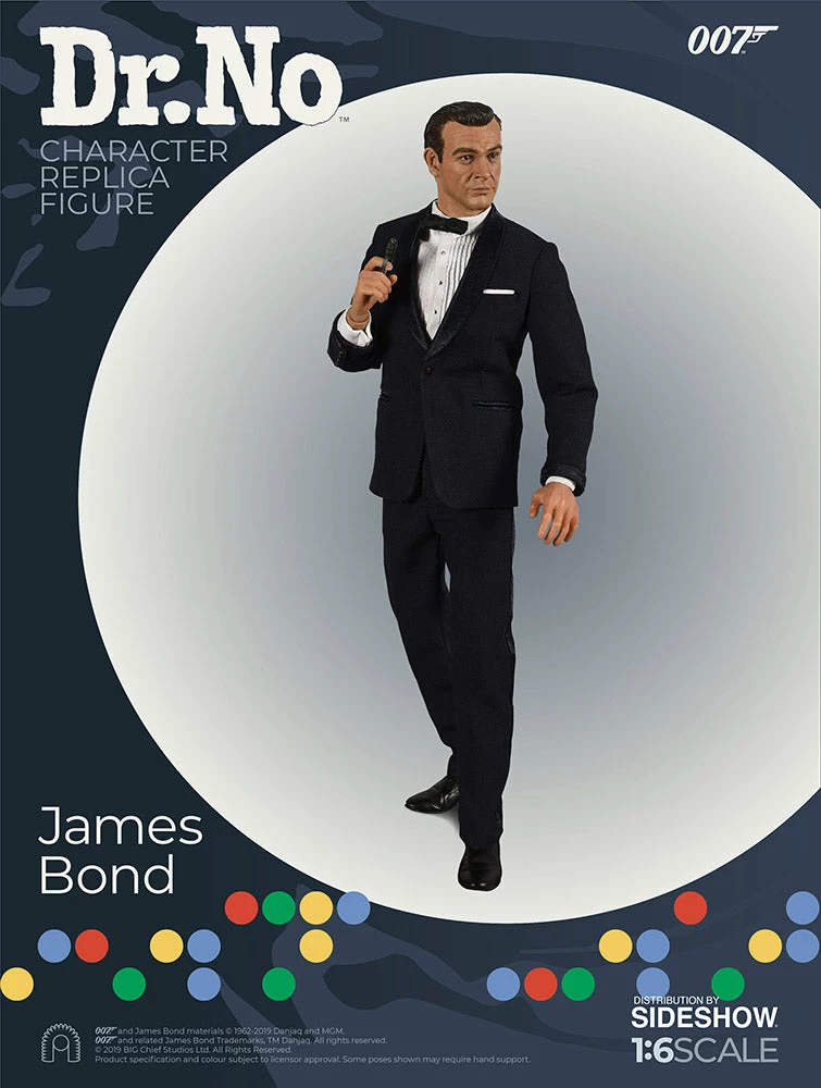 Budget 🎉 James Bond Sixth Scale Figure By BIG Chief Studios Dr. No Collection Sean Connery 1962 ✨ 6 James Bond Sixth Scale Figure By BIG Chief Studios Dr. No Collection Sean Connery 1962