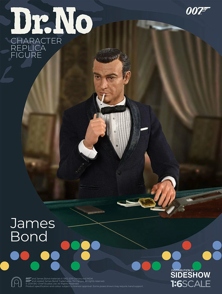Budget 🎉 James Bond Sixth Scale Figure By BIG Chief Studios Dr. No Collection Sean Connery 1962 ✨ 9 James Bond Sixth Scale Figure By BIG Chief Studios Dr. No Collection Sean Connery 1962