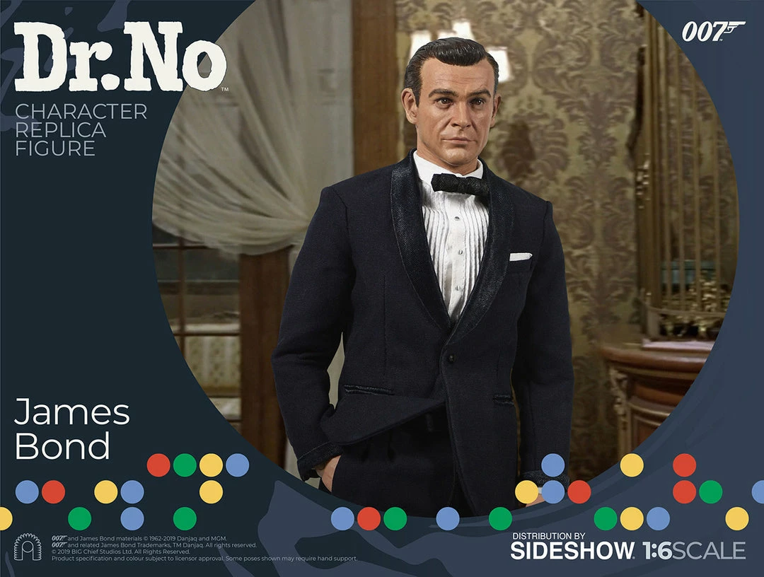 Budget 🎉 James Bond Sixth Scale Figure By BIG Chief Studios Dr. No Collection Sean Connery 1962 ✨ 2 James Bond Sixth Scale Figure By BIG Chief Studios Dr. No Collection Sean Connery 1962